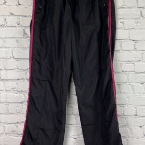 Women's AFI Sport Track Pants Black & Pink Size L